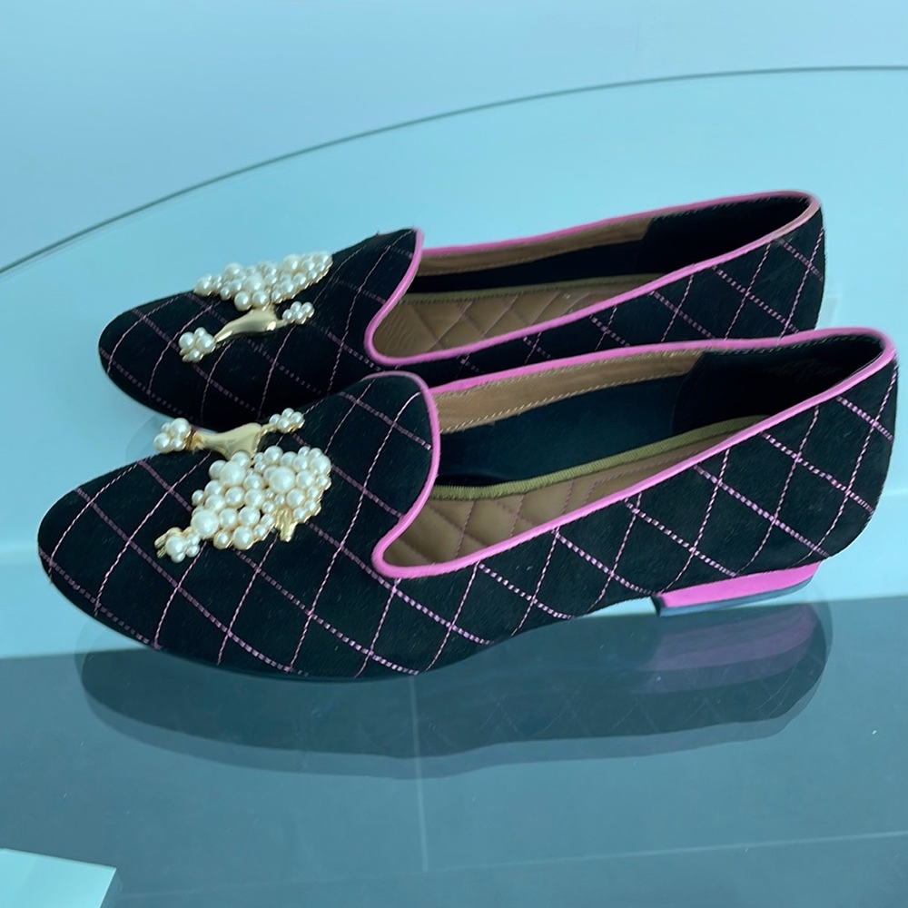 Isaac Mizrahi Pearl Dog Loafers